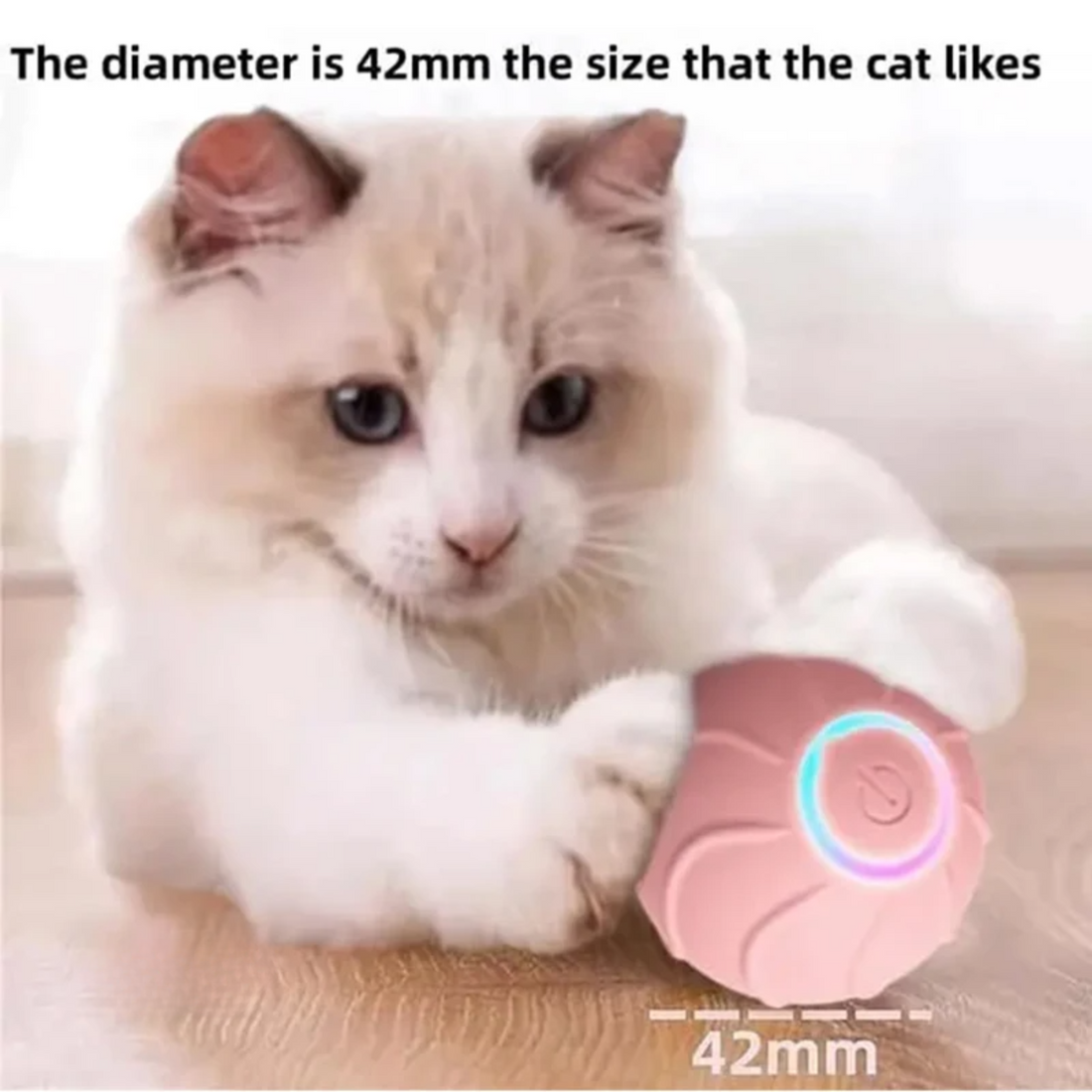 VORTEX Smart Jumping Ball Interactive Cat Toy