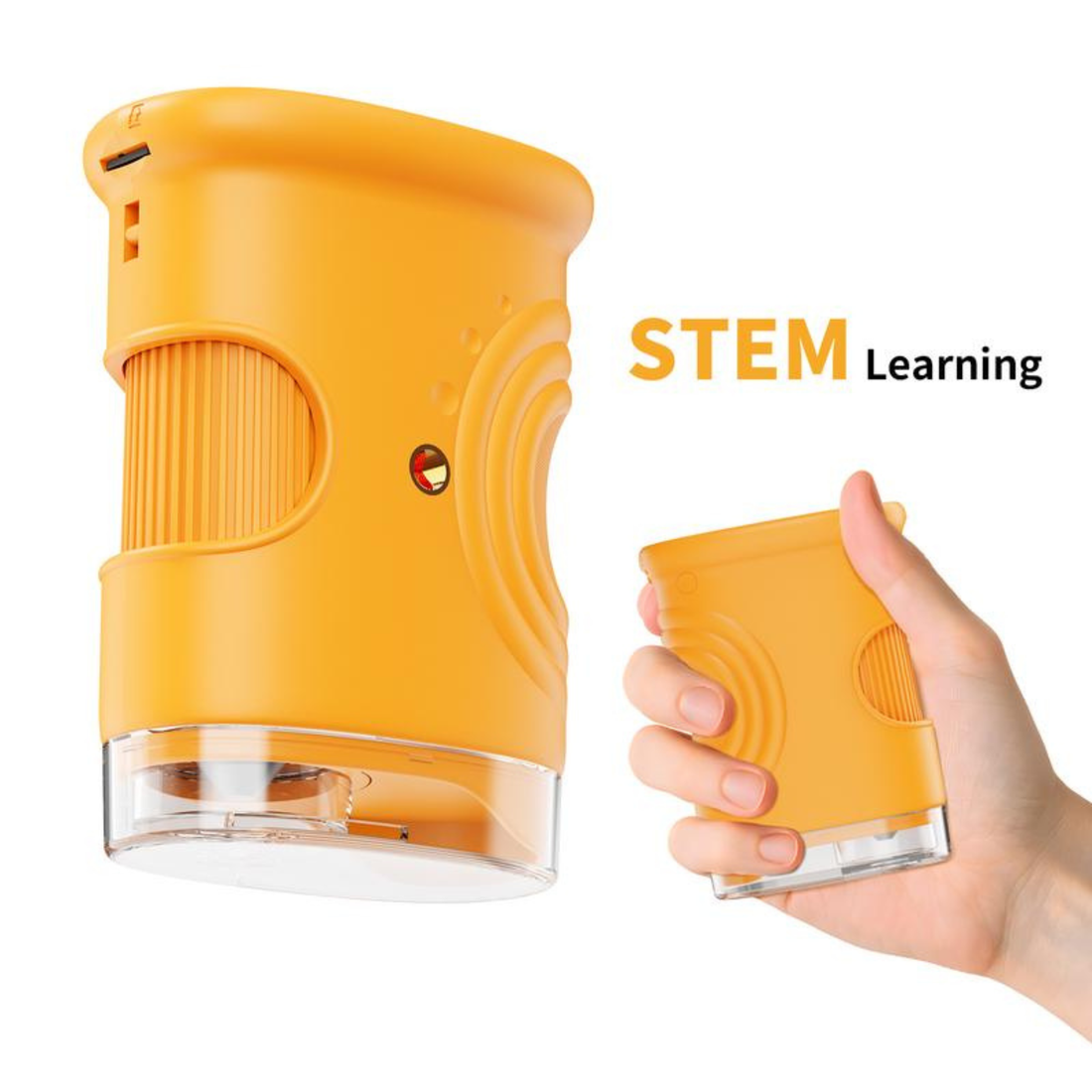 WORLDSCOPE 1000X Instant-Zoom Educational Microscope for Kids