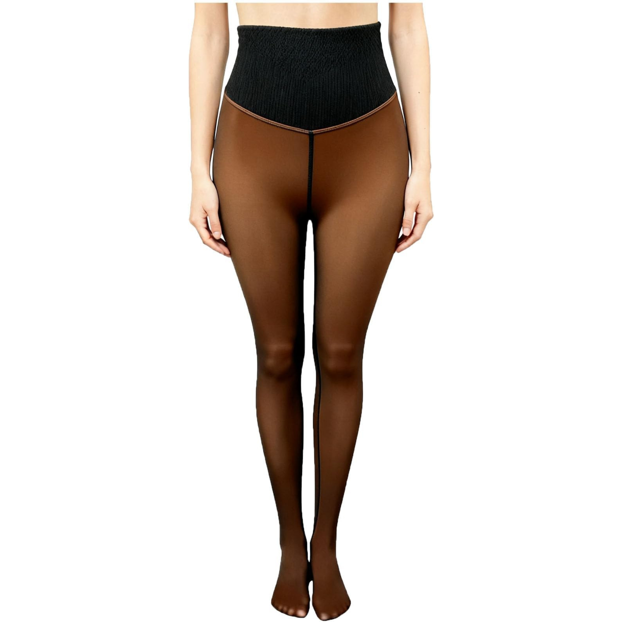 COZYSHAPE Compression Waist and Fleece Lined Tights