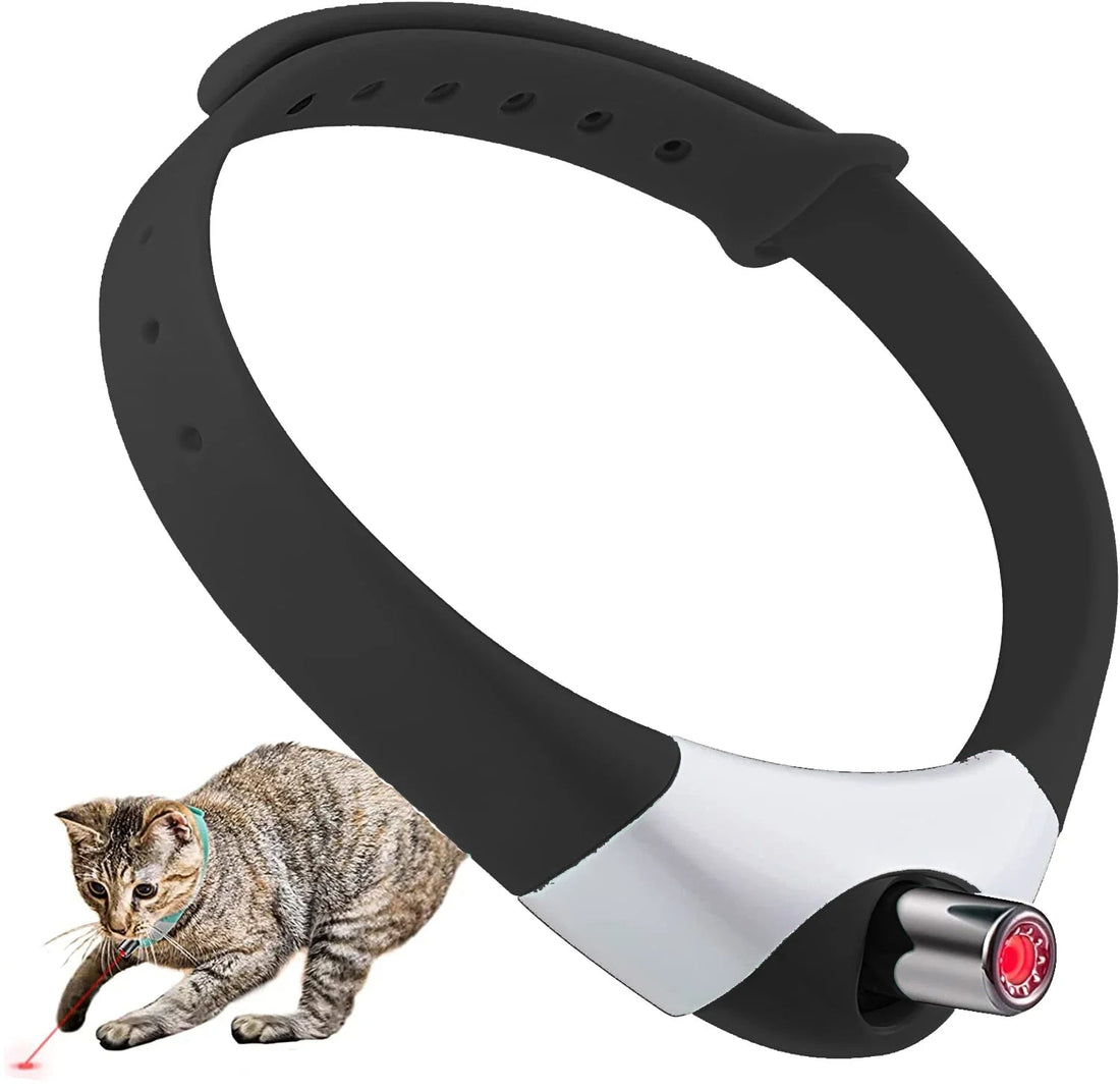 CLAWVER Interactive USB Rechargeable Cat Laser Collar