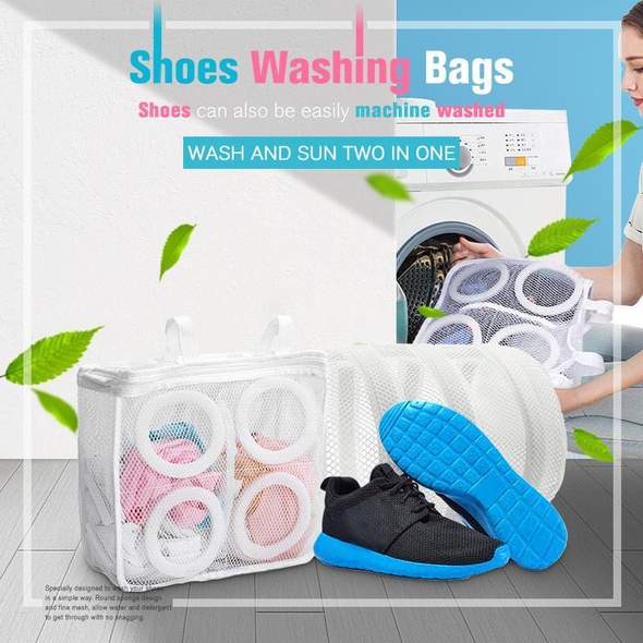 Irish Supply, Round Shoe Washing Bag