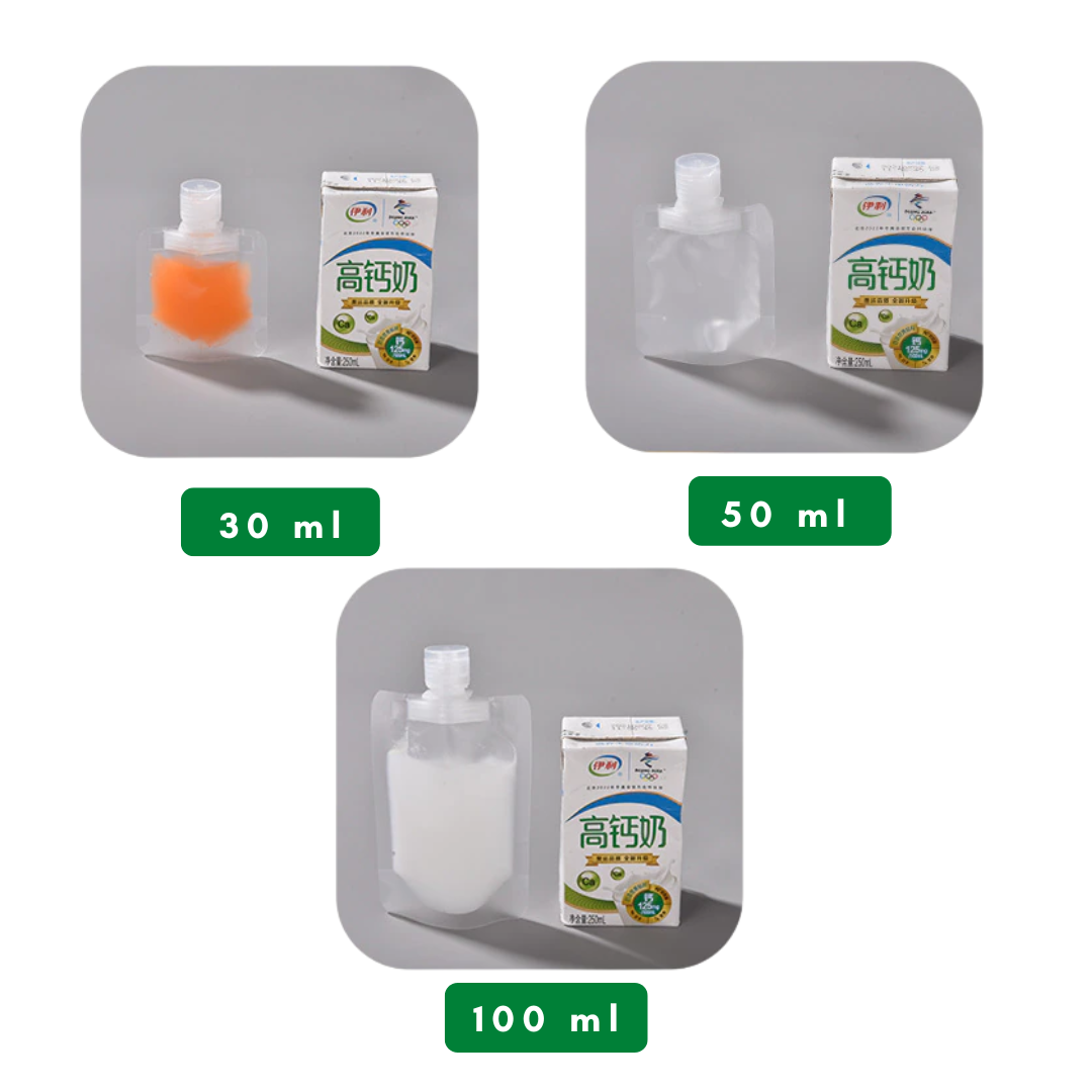 Irish Supply, TravelMatte™ Reusable Makeup Containers