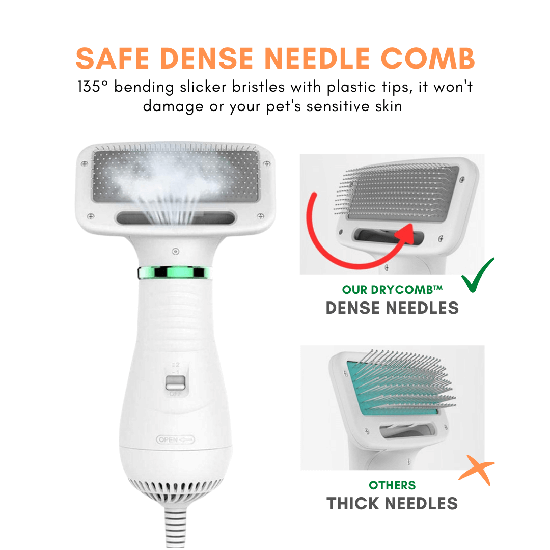 Irish Supply, DRYCOMB Silent Canine Groomer