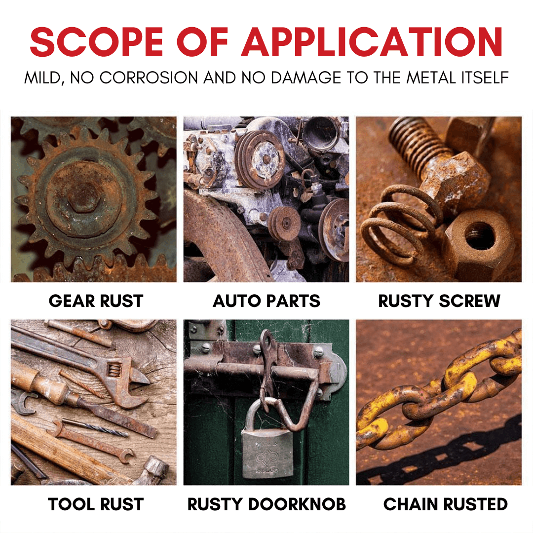 Irish Supply, RUST CONVERTER Corrosion Remover
