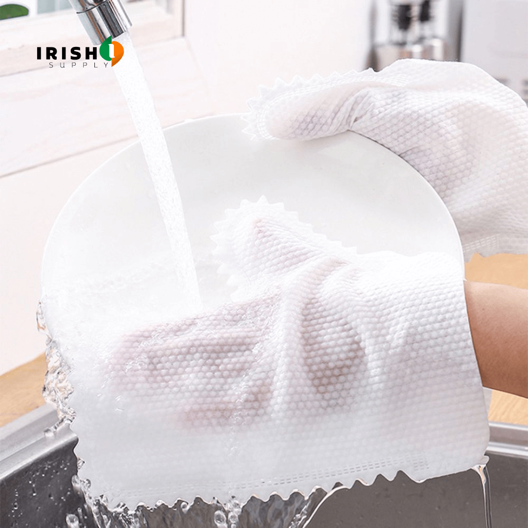 Irish Supply, Rhombos™ Bamboo Cleaning Gloves