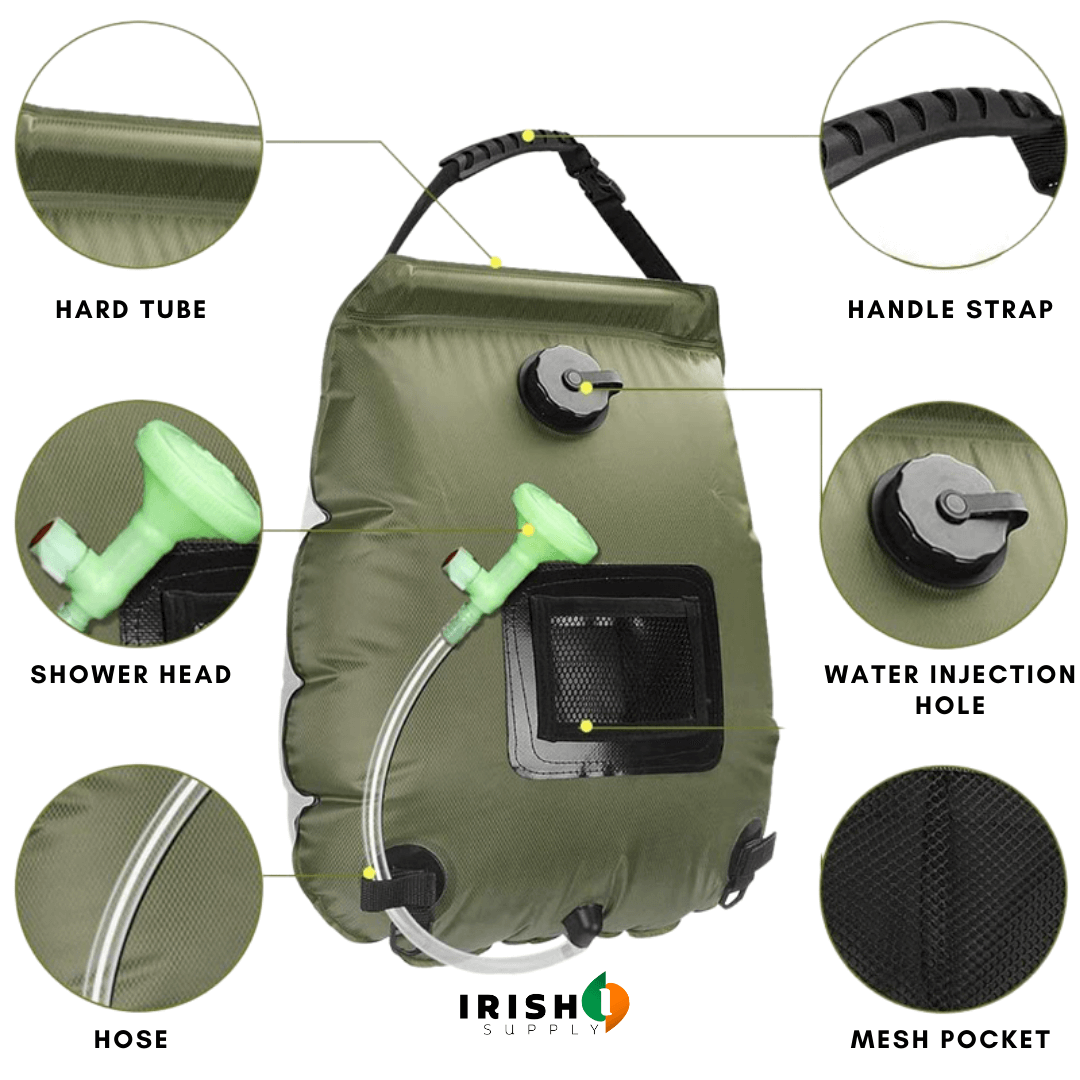 Irish Supply, SUNFRESH Solar Outdoor Shower