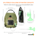 Irish Supply, SUNFRESH Solar Outdoor Shower