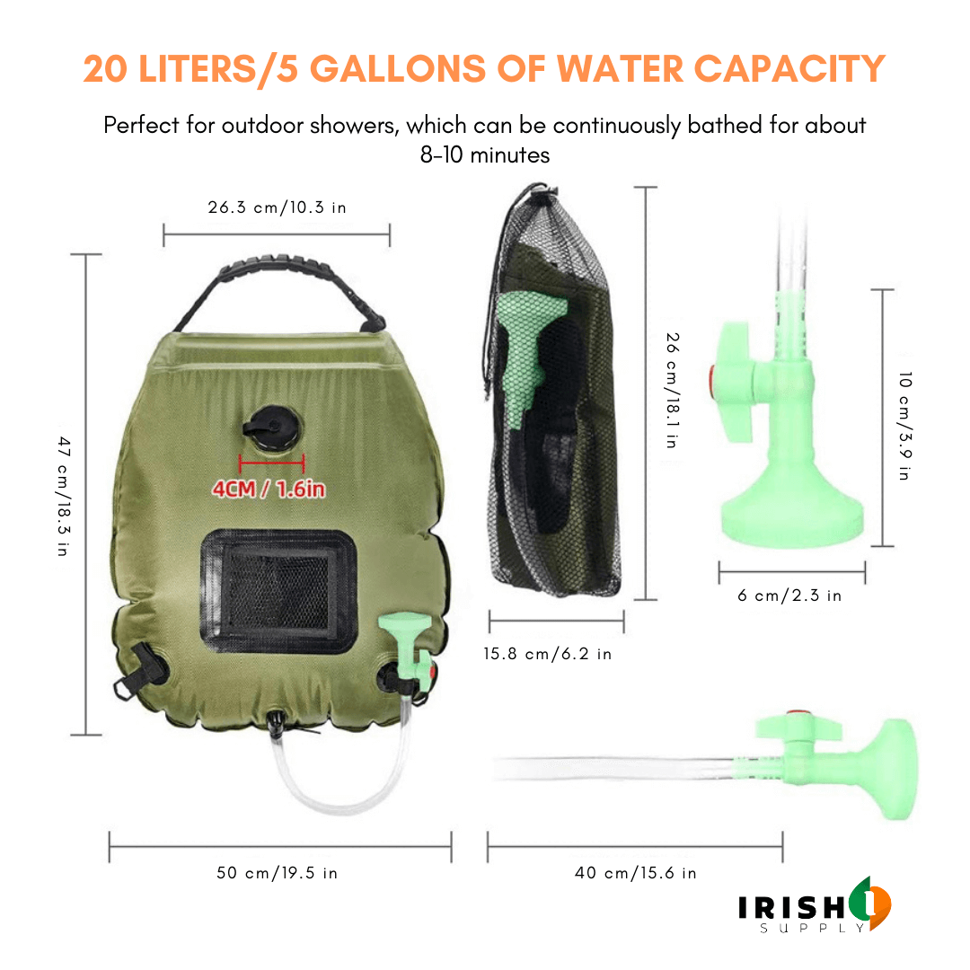 Irish Supply, SUNFRESH Solar Outdoor Shower