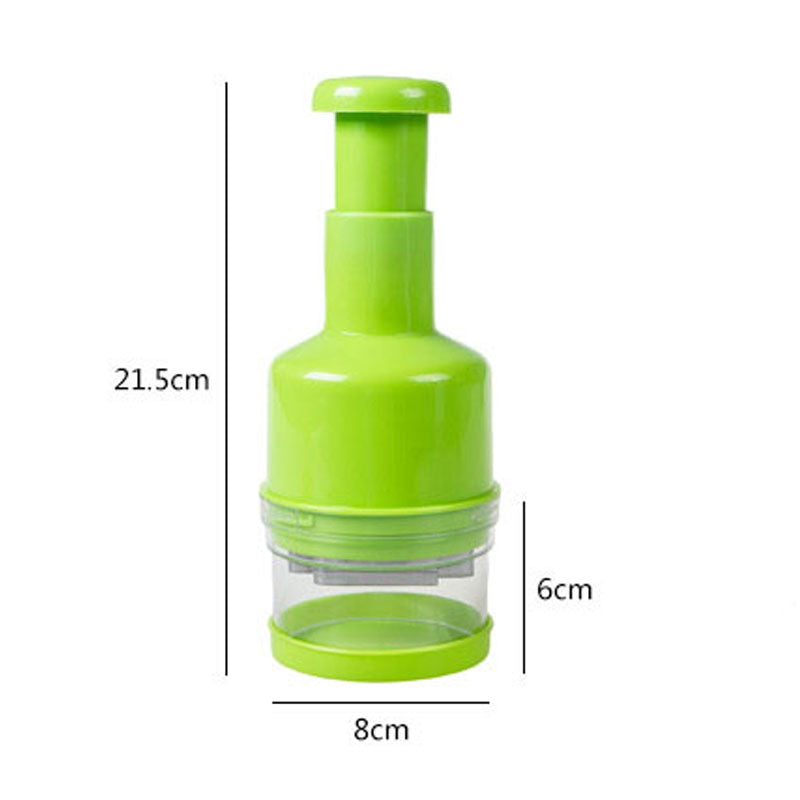 Irish Supply, Veggie Chopper Stainless Steel Hand Pressure