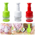 Irish Supply, Veggie Chopper Stainless Steel Hand Pressure